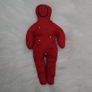 is it VooDoo? Red Voodoo Doll 1987 Vintage